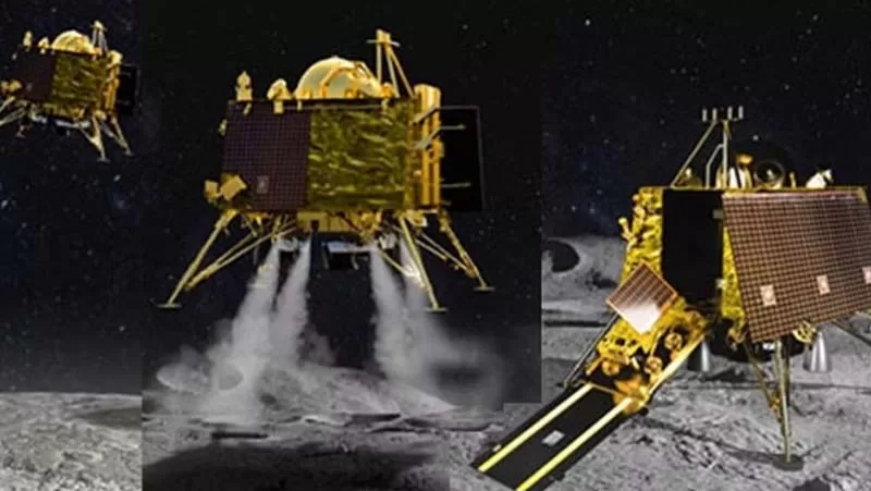 Chandrayaan 3 का लैंडर, जो चांद पर माइनस 253 डिग्री तापमान