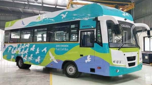 Hydrogen Bus: देश की पहली ग्रीन Hydrogen fuel bus की शुरुआत: जानिए इसकी विशेषताएं और लाभ