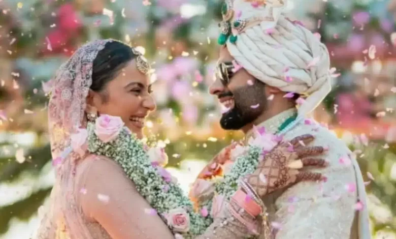 Rakul Preet weds Jackky Bhagnani का दूसरा शादी का लुक सामने आया, जिसकी खूबसूरती देख नहीं हटेगी निगाहें