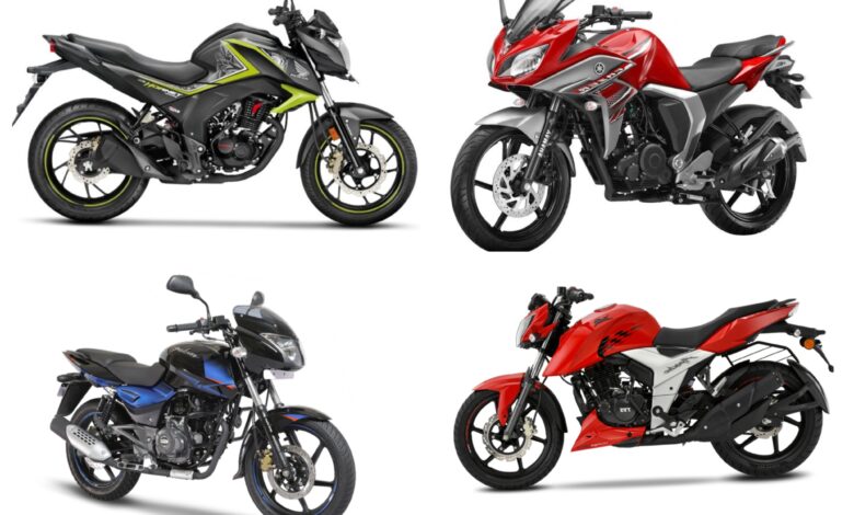 Best 150 cc bikes in india: