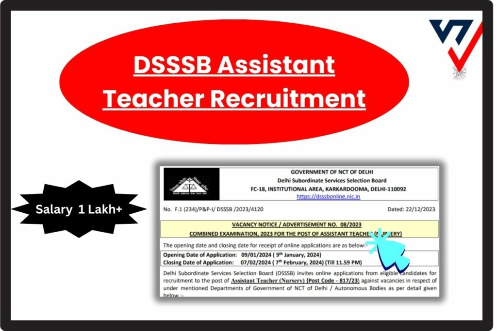 Assistant Teacher Recruitment 2024