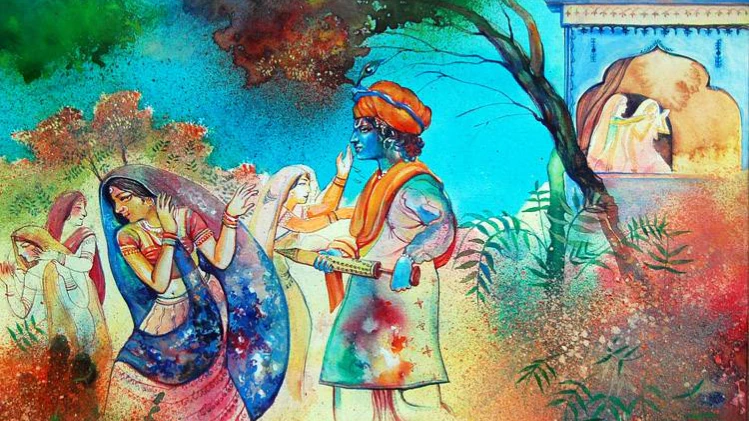 Holi Story: भगवान कृष्ण ने युधिष्ठिर को होली की ऐसी अनूठी कहानी सुनाई, जिसके सार में पूरा विश्व समा गया।