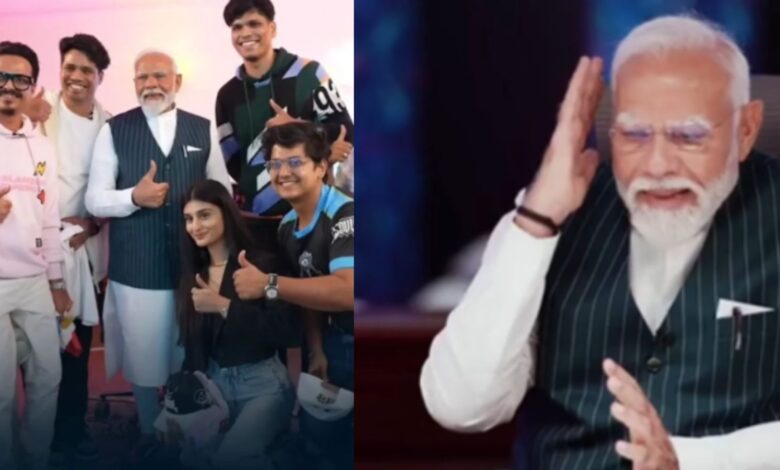 Pm Modi Meets Gamers