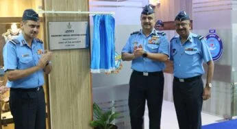 वायुसेना प्रमुख कमांड हॉस्पिटल एयर फ़ोर्स बेंगलुरु में भारतीय वायुसेना की पहली आपातकालीन चिकित्सा प्रतिक्रिया प्रणाली का उद्घाटन किया