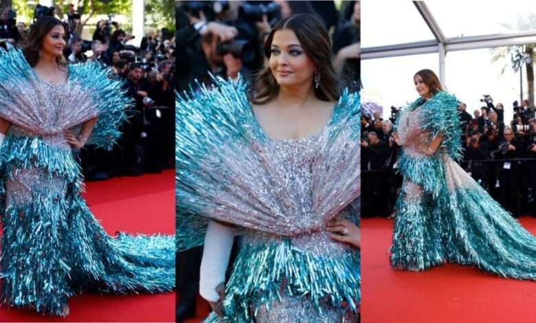 Aishwarya Rai in Cannes Film Festival: कांस के दूसरे दिन ऐश्वर्या राय ने महफिल में चार-चार चांद लगा दी