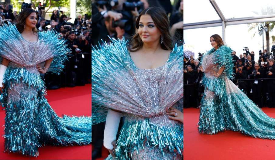 Aishwarya Rai in Cannes Film Festival: कांस के दूसरे दिन ऐश्वर्या राय ने महफिल में चार-चार चांद लगा दी