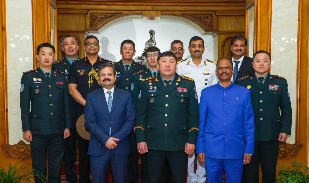 द्विपक्षीय रक्षा संबंधों को सशक्त बनाने के लिए भारत-मंगोलिया संयुक्त कार्य समूह की 12वीं बैठक का आयोजन