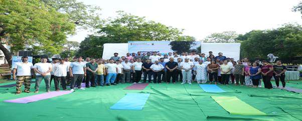 उत्तर पूर्वी क्षेत्र विकास मंत्रालय ने नई दिल्ली के विज्ञान भवन एनेक्सी में आगामी अंतर्राष्ट्रीय योग दिवस आयोजित किया
