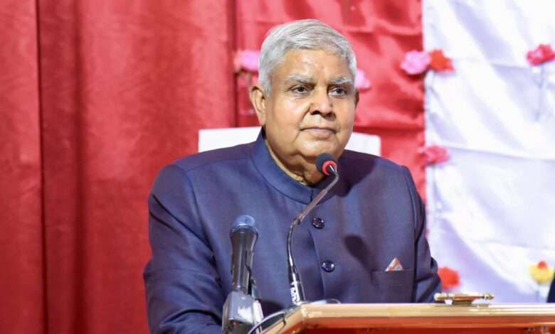 उपराष्ट्रपति श्री जगदीप धनखड़ ने जैसलमेर में BSF के सैनिक सम्मेलन को संबोधित किया