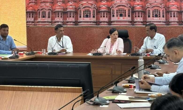 जिला स्तरीय सतत विकास लक्ष्य क्रियान्वयन एवं मॉनिटरिंग समिति की बैठक में एडीएम ने बेहतर कार्य योजना बनाने के दिये निर्देश