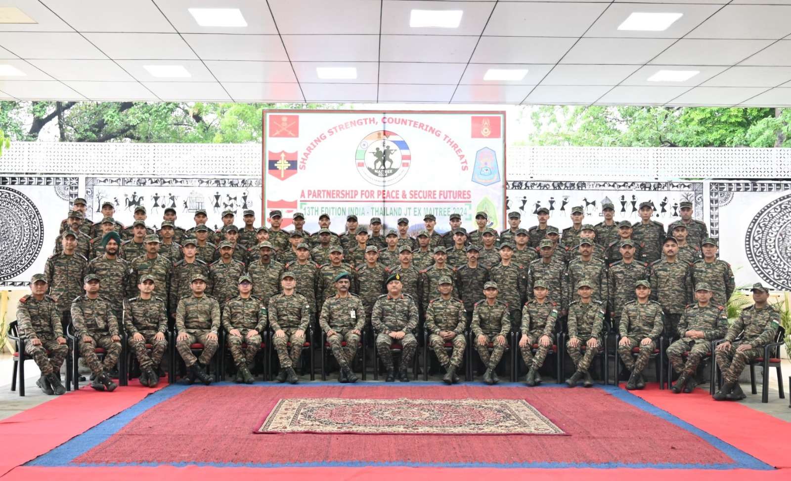 भारत-थाईलैंड संयुक्‍त सैन्‍य अभ्‍यास मैत्री में भाग लेने के लिए भारतीय सेना की टुकड़ी थाईलैंड रवाना
