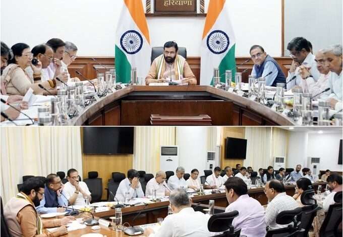 हरियाणा के CM Nayab Singh Saini की अध्यक्षता में हुई मंत्रिमंडल की बैठक, मुख्यमंत्री ग्रामीण आवास योजना विस्ता (एमएमजीएवाई-ई) को मंजूरी