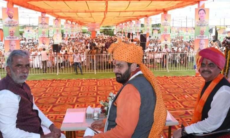 CM Nayab Saini ने महारानी पद्मावती कन्या महाविद्यालय का उद्घाटन किया, 31 लाख रुपये कॉलेज के निर्माण में देने का ऐलान किया