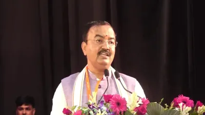 Keshav Prasad Maurya: हरिशंकर तिवारी की प्रतिमा के लिए चूबतरा तोड़ने पर केशव प्रसाद मौर्य ने कहा, "ये गोरखपुर वाले जानें..।"