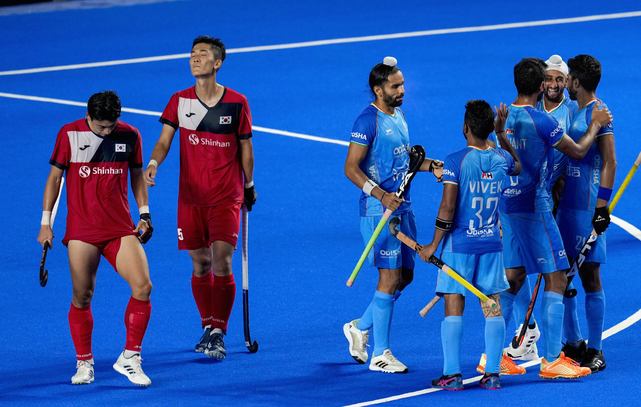 India vs South Korea Highlights: भारत ने एशियाई चैंपियंस ट्रॉफी में लगातार चौथा मैच जीता, साउथ कोरिया को 3-1 से हराया।