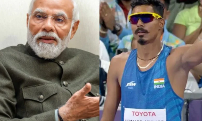 PM Narendra Modi ने पैरालंपिक 2024 में पुरुषों की ऊंची कूद टी47 स्पर्धा में रजत पदक जीतने पर निषाद कुमार को बधाई दी