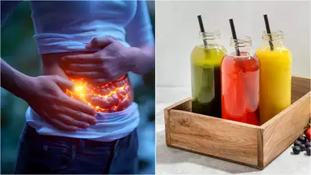 Stomach Cleaning Juice: ये पांच जूस आपके अंदर सड़ रही गंदगी को बाहर निकाल देंगे. सिर्फ एक सप्ताह में आपका पेट और मन सुकून से भर जाएगा।