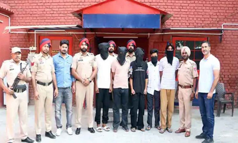 Punjab Police ने बंबीहा-कौशल गिरोह के पांच महत्वपूर्ण सदस्यों को गिरफ्तार किया।