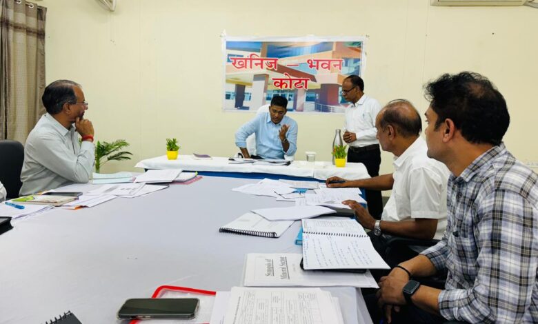 खान सचिव Shri T. Ravikant ने कोटा संभाग के खनिज क्षेत्र से जुड़े स्टेक होल्डर्स से किया सीधा संवाद, जीरो लॉस माइनिंग पर दिया जोर