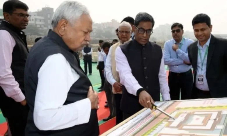 CM Nitish Kumar ने निर्माणाधीन बिहार अभियंत्रण विष्वविद्यालय एवं बिहार स्वास्थ्य विज्ञान विष्वविद्यालय का किया निरीक्षण