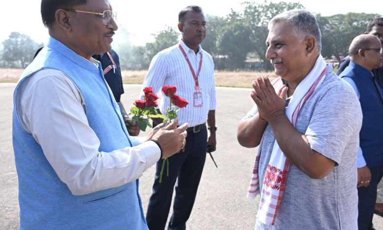 CM Vishnudev Sai एवं केन्द्रीय मंत्री श्री मंडाविया जशपुर पहुंचे