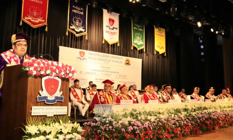 CM Bhajanlal Sharma ने महात्मा गांधी अस्पताल के हेमेटोलॉजी टावर, साइबर नाइफ तथा पैट स्कैन मशीन का किया लोकार्पण