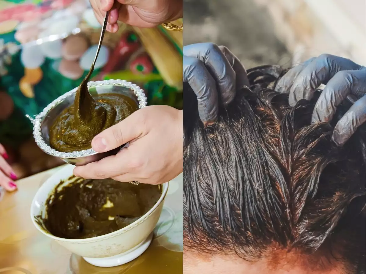 Natural hair dye recipe: मेहंदी के दो हफ्ते बाद बाल सफेद दिखने लगे? दो चीजों को मिलाकर डाई का घोल बनाने का तरीका जानें