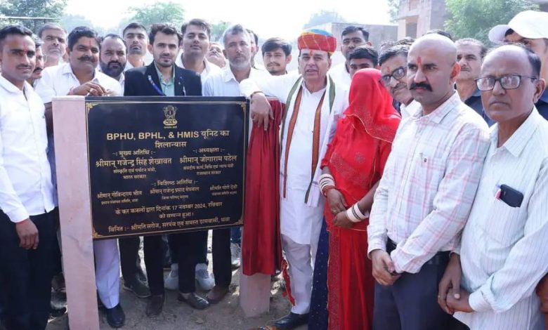 संसदीय कार्य मंत्री Jogaram Patel ने जोधपुर में 161.01 लाख रुपए की लागत के विकास कार्यों का किया शिलान्यास