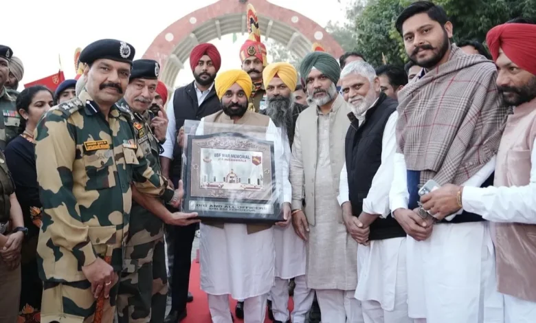 CM Bhagwant Mann ने हुसैनीवाला बॉर्डर को आधुनिक पर्यटन स्थल बनाने का ऐलान किया