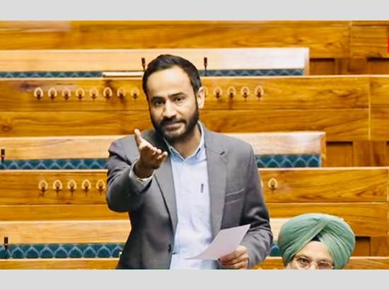 राजपुरा-चंडीगढ़ रेल लिंक का मुद्दा MP Meet Hair ने लोकसभा में उठाया