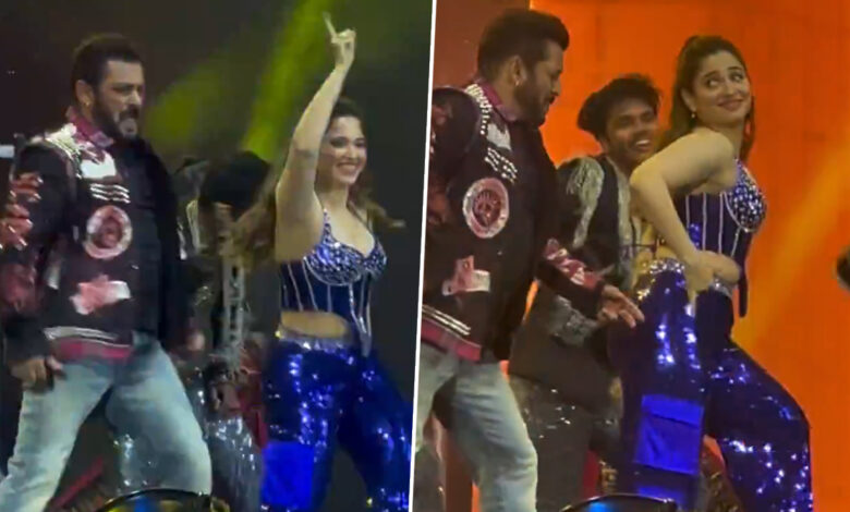 Salman And Tamannaah Dance: तमन्ना भाटिया संग सलमान खान ने किया डांस, लटके-झटकों और केमिस्ट्री के कायल हुए फैंस