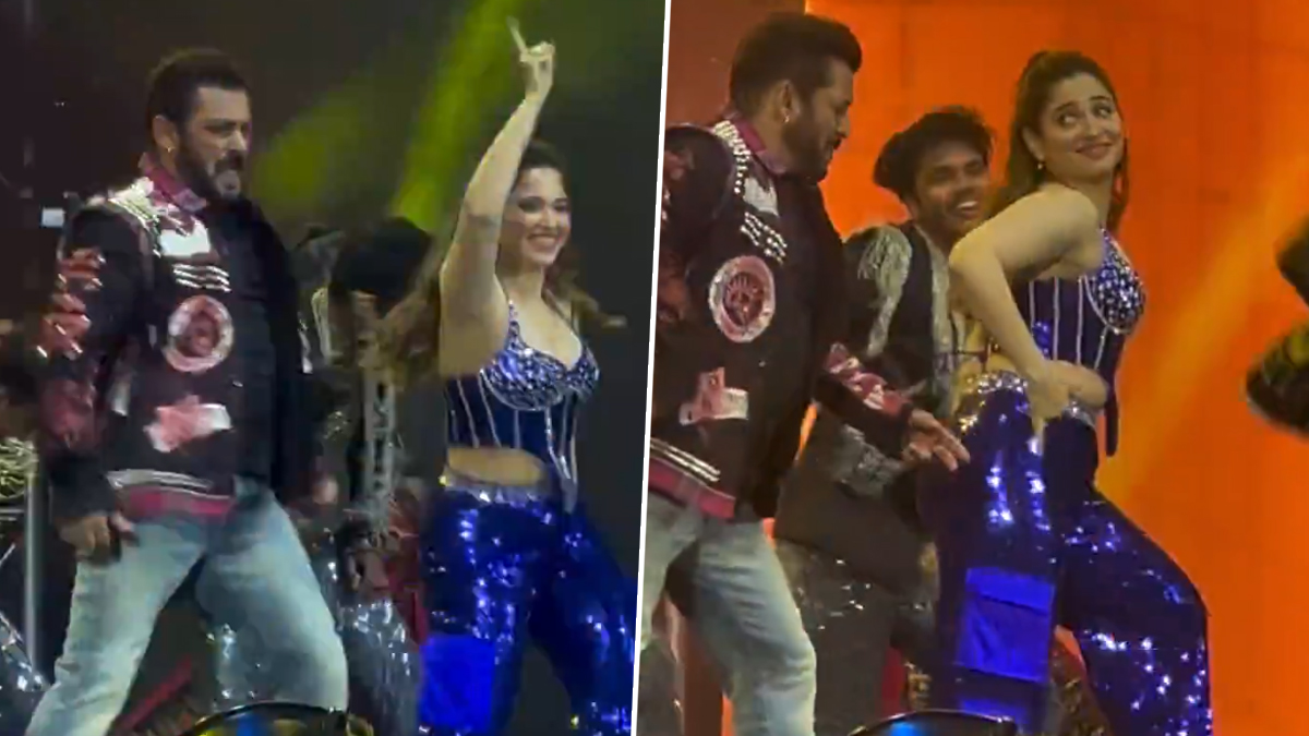 Salman And Tamannaah Dance: तमन्ना भाटिया संग सलमान खान ने किया डांस, लटके-झटकों और केमिस्ट्री के कायल हुए फैंस