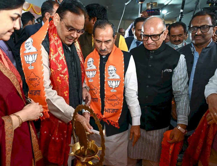 मुख्यमंत्री श्री भजनलाल शर्मा की बड़ी घोषणा, प्रदेश की प्रत्येक ग्राम पंचायत पर खुलेंगे अटल ज्ञान केन्द्र