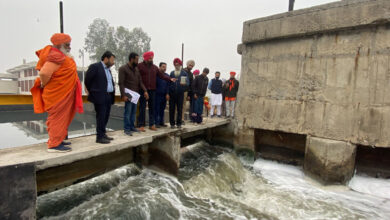 गऊघाट साहिब में डॉ. रवजोत सिंह ने वैकल्पिक पंपिंग प्रबंधों का निरीक्षण किया