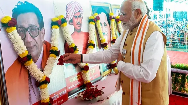 प्रधानमंत्री मोदी ने बाला साहब ठाकरे की जयंती पर श्रद्धांजलि अर्पित करते हुए  उनका स्मरण किया