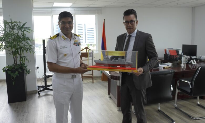 आईएनएस सर्वेक्षक ने मॉरीशस में हाइड्रोग्राफिक सर्वेक्षण पूरा किया