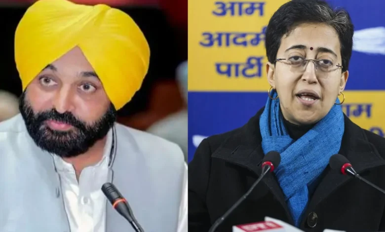 मुख्यमंत्री आतिशी ने कहा कि 'मुख्यमंत्री भगवंत मान के आवास पर रेड करने पहुंची दिल्ली पुलिस.'