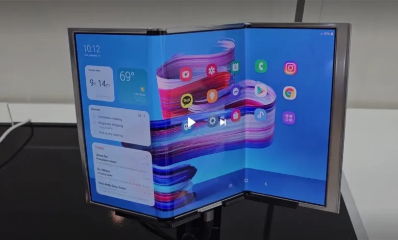 Samsung का पहला ट्रिपल-स्क्रीन फोल्डेबल फोन जल्द ही हो सकता है लॉन्च