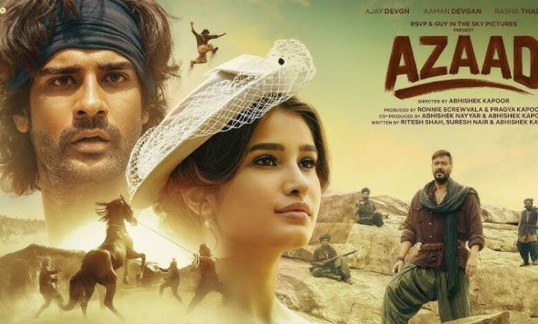 Azaad OTT Release: राशा और अमन देवगन की डेब्यू फिल्म, OTT पर धमाल मचाने के लिए तैयार है