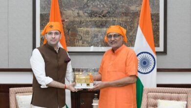 सांसद राघव चड्ढा ने भारत के नवनिर्वाचित उपराष्ट्रपति श्री सी. पी. राधाकृष्णन से मुलाकात की !