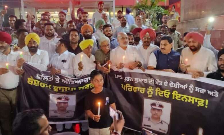 अमृतसर में मंत्री हरभजन सिंह ई.टी.ओ. ने भिंडरी पुल से हॉल गेट तक मार्च का नेतृत्व किया !