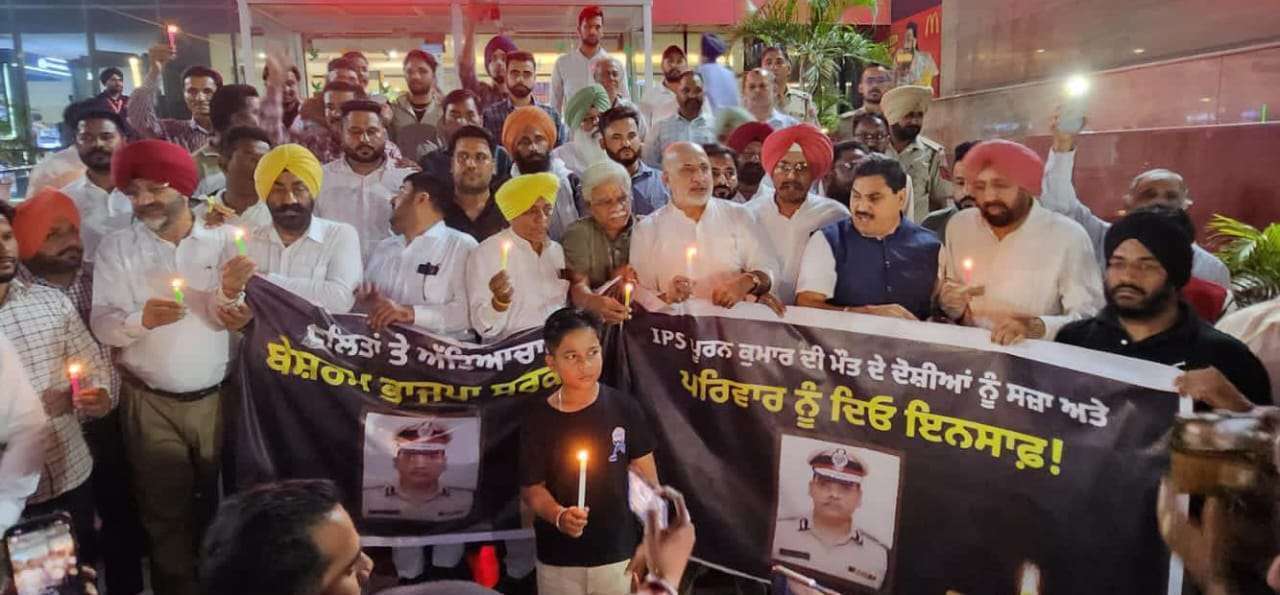 अमृतसर में मंत्री हरभजन सिंह ई.टी.ओ. ने भिंडरी पुल से हॉल गेट तक मार्च का नेतृत्व किया !