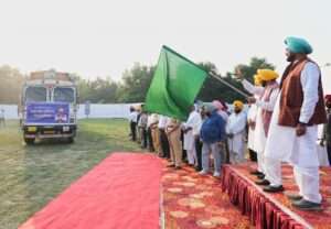 पंजाब सरकार की ओर से बाढ़ प्रभावित जिलों के किसानों को मुफ्त गेहूं के बीज वितरण की शुरुआत !