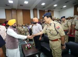 पंजाब में पहली बार पुलिस कर्मियों की संख्या एक लाख के पार होगी – मुख्यमंत्री !