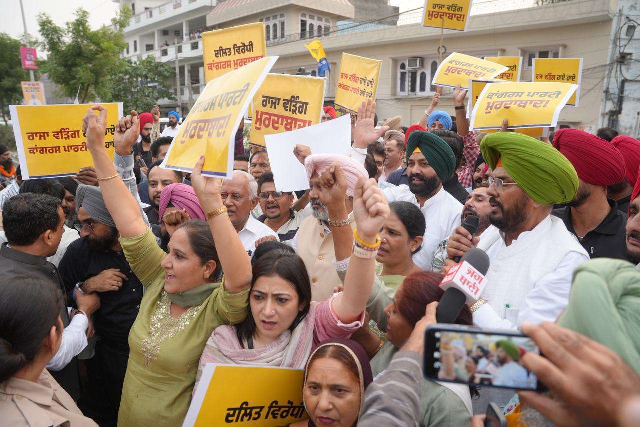 कांग्रेस पार्टी और राजा वड़िंग जैसे उनके 'रजवाड़े' नेताओं को डॉ. अंबेडकर और हमारे संविधान का कोई सम्मान नहीं है: चीमा !