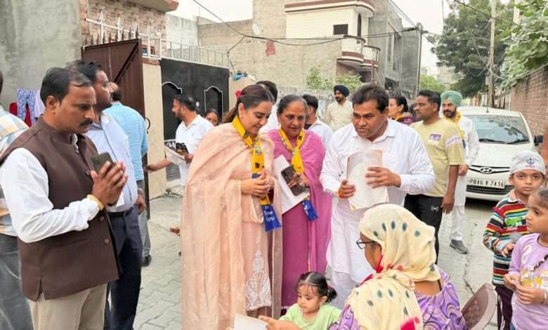 आप' उम्मीदवार हरमीत सिंह संधू की शानदार जीत सुनिश्चित करने के लिए महिलाओं से अपील !