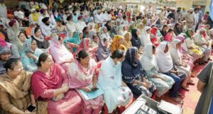 डॉ. गुरप्रीत कौर और माता जी ने संभाला मोर्चा, हरमीत संधू के पक्ष में किया जोरदार प्रचार !