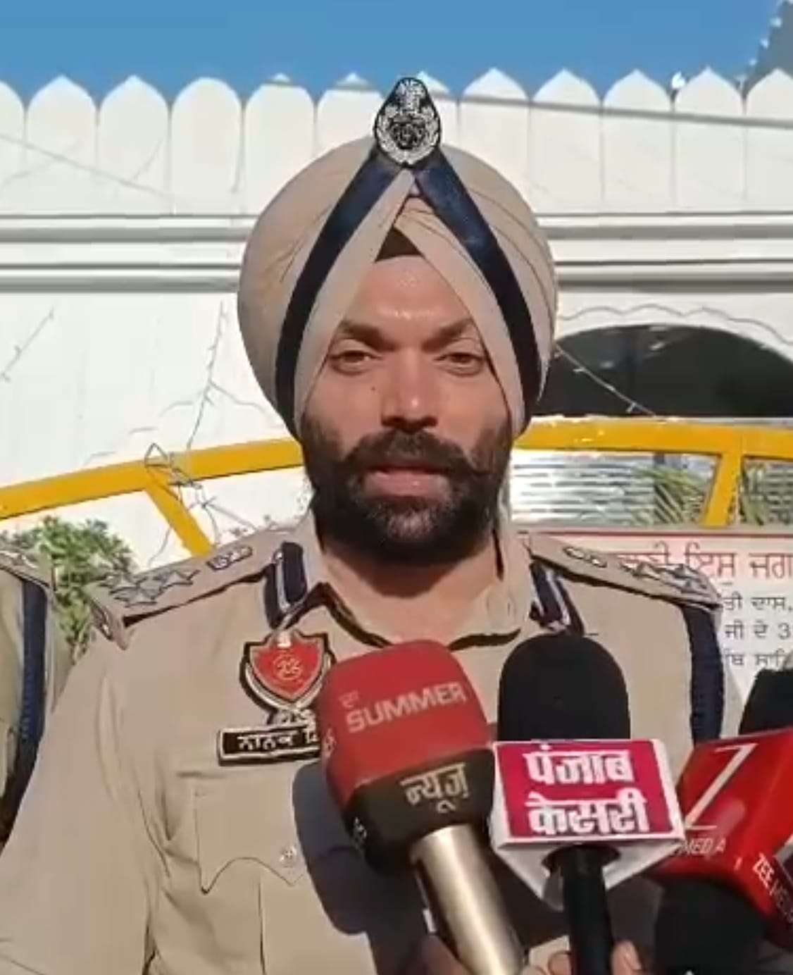 पंजाब पुलिस ने किसी को भी चंडीगढ़ में प्रवेश करने से नहीं रोका: डीआईजी नानक सिंह !