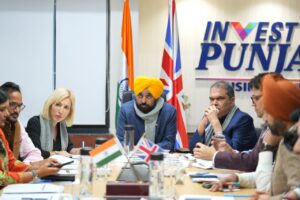 मुख्यमंत्री ने पंजाब को यू.के. के लिए निवेश हब के रूप में प्रस्तुत किया !