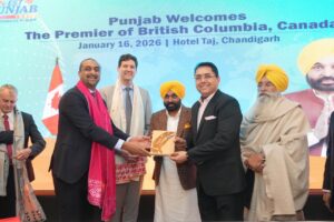 पंजाब के मुख्यमंत्री भगवंत सिंह मान ने ब्रिटिश कोलंबिया के साथ व्यापारिक संबंधों को और मजबूत करने की वकालत की !